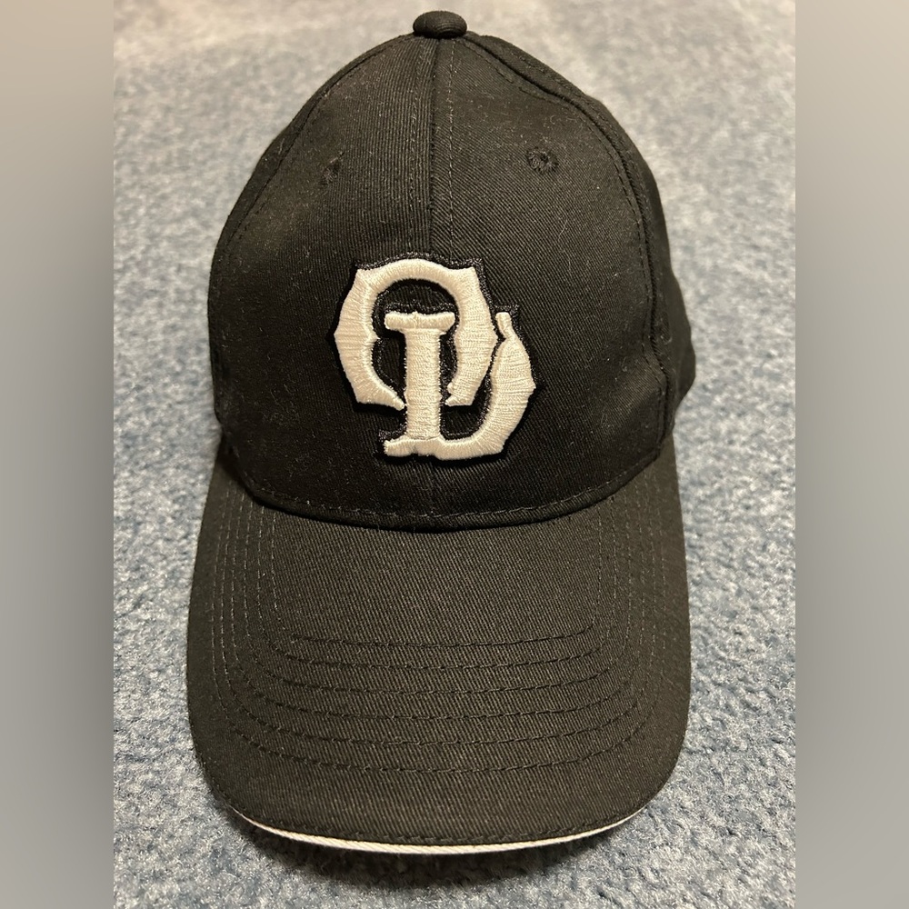 Old Dominion Black Baseball Cap with Embroidered Logo